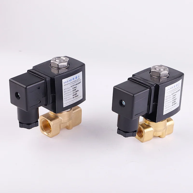 YCTT11 small direct-acting solenoid valve, high-pressure micro-fog/normally closed