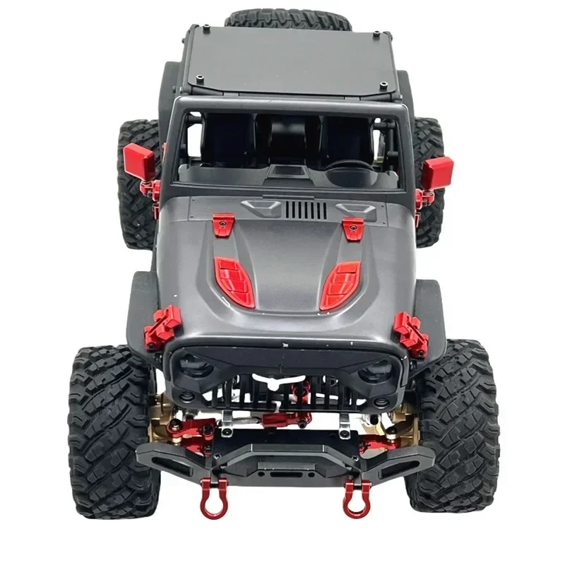 Exclusif pour les voitures MJX 1/12 H12Y/H12Y + RC 41g, pièces de décoration de carrosserie en métal en aluminium 6061 pour la mise à niveau et la modification