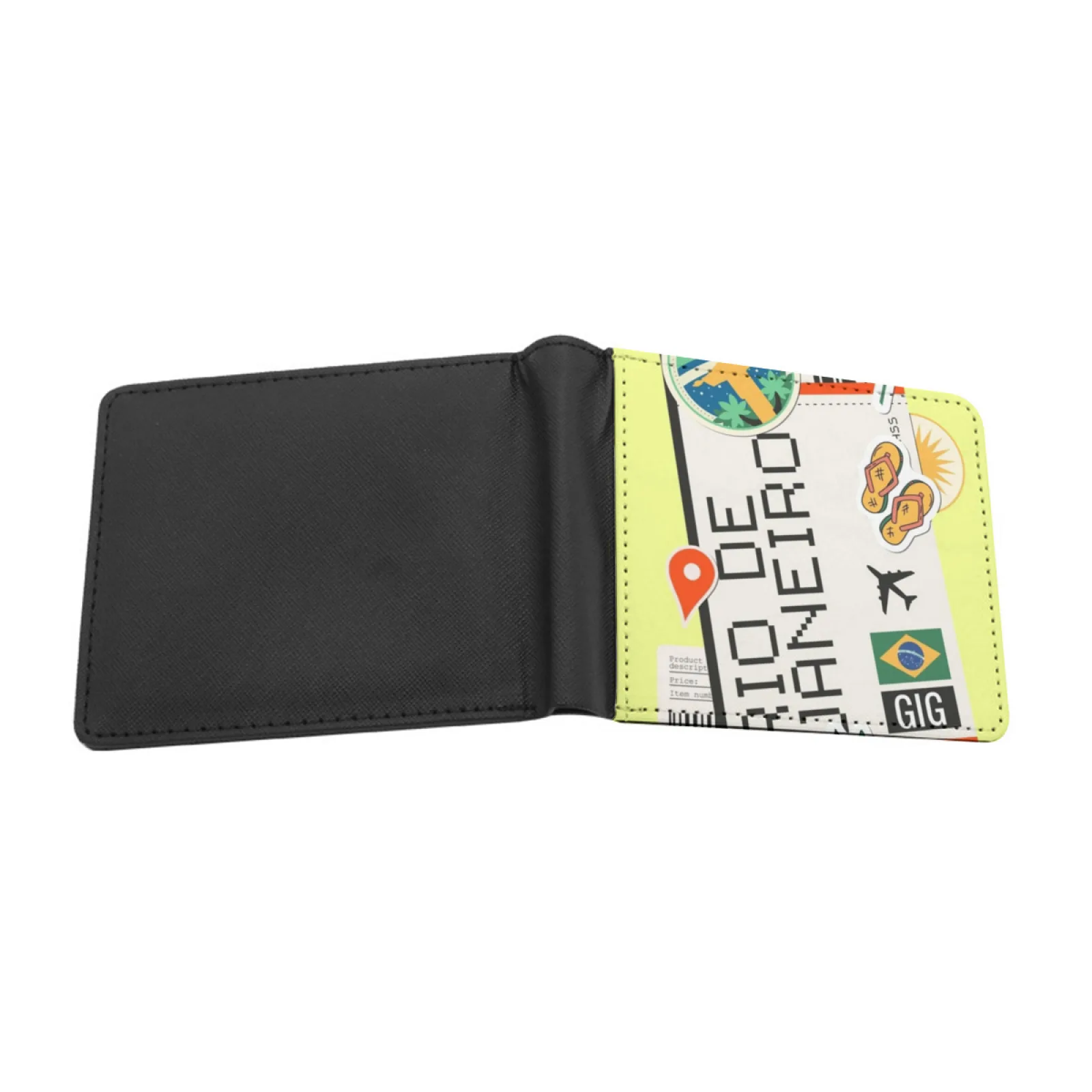 De Janeiro Brazil Special Case Design New Print Wallet Short Men Wallets Credit Card Holder Purses Brazil Brasil De Janeiro