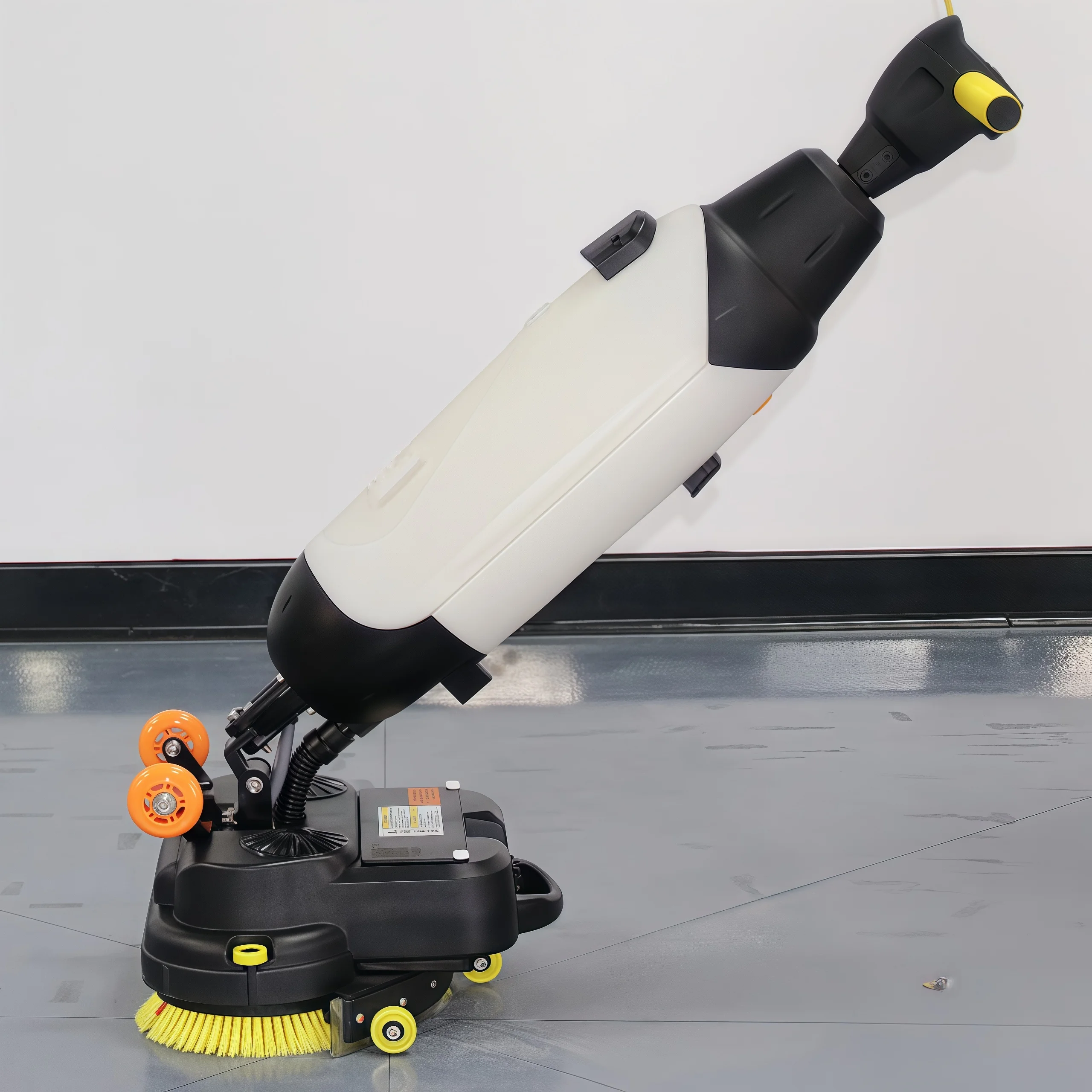 Cordless Automatic Hand Held Commerical Micro Floor Scrubber Drier Cleaning Machines Commercial Floor Cleaner