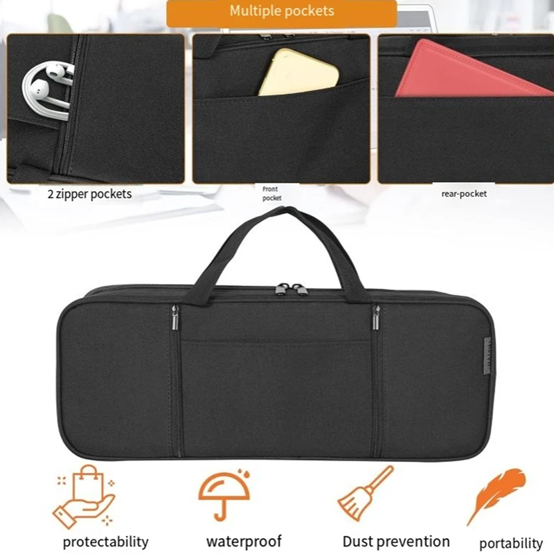 Travel Keyboard Case Bag Keys Mini Keyboard Carrying Storage Case For Wireless Keyboard