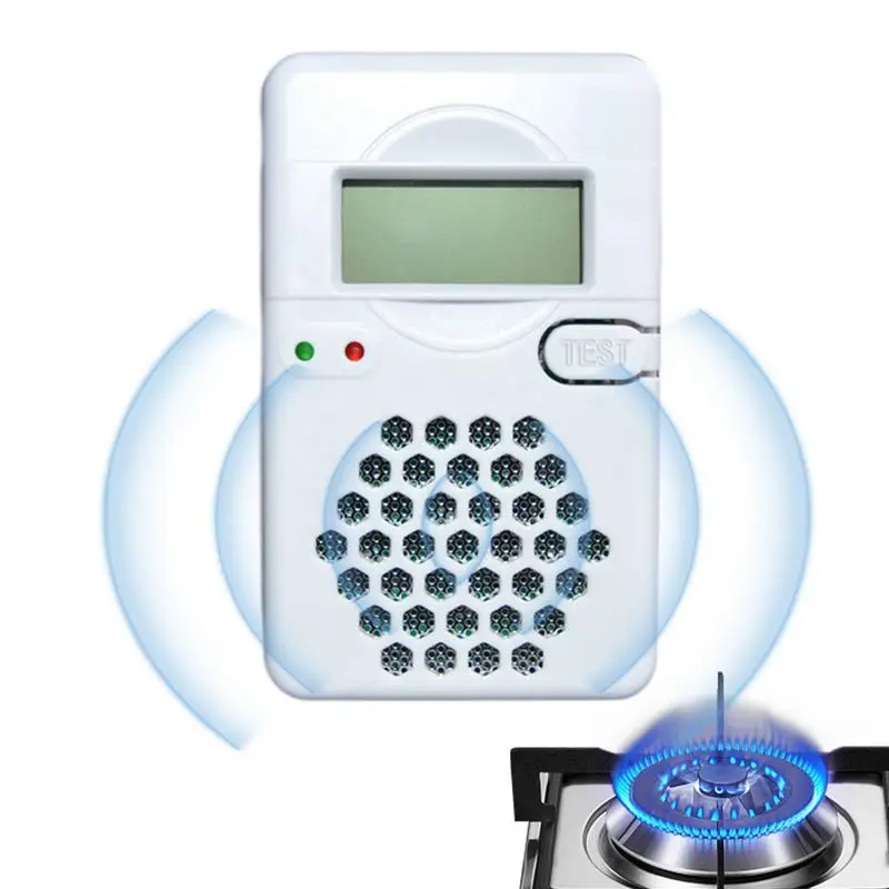 Carbon Monoxide Alarm Detector CO Meter and Air Quality Sensor Portable Mini Size CO Monitor with Sound and Light Alarm