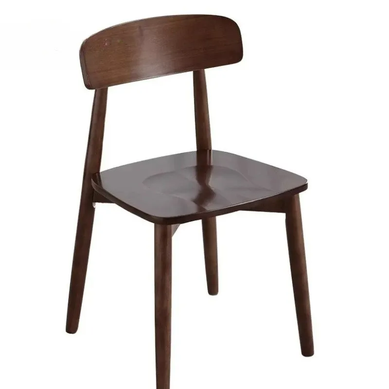 Customizable Sedie da pranzo per ristorante in legno Salotto minimalista nordico Sedie da pranzo confortevoli Mobili per