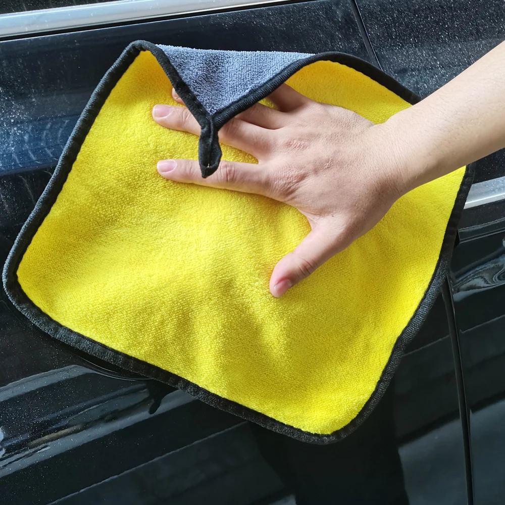 3/10/30Pcs Extra Soft Car Wash Microfiber Towel Car Cleaning Drying Cloth Car Care Cloth Detailing Car Wash Towel Cleaning Tools