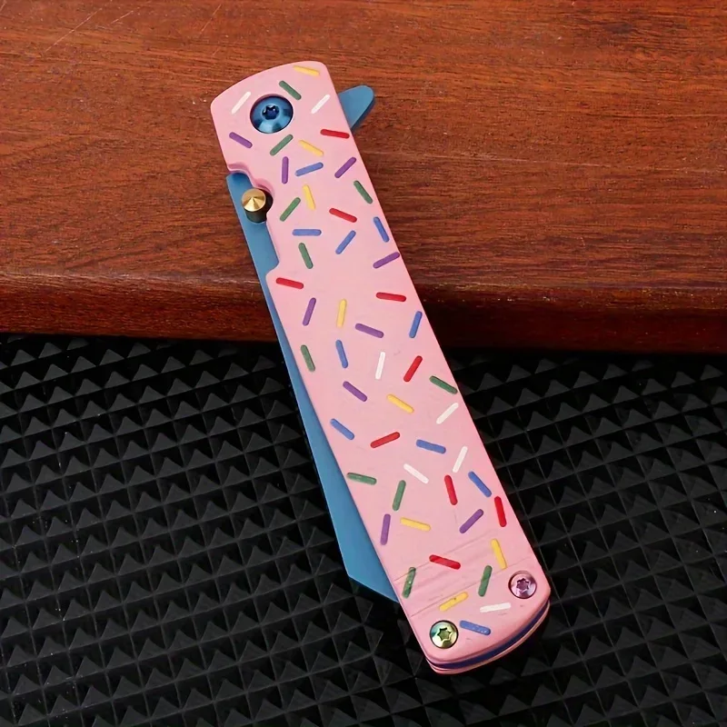 Keychain Knife Colorful Folding Portable Knife llavero portachiavi recon 1 navajas knives