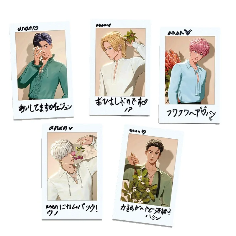 KPOP PLAVE Virtual Male Group ANAN  Signed Instant Photo 3.0 Collector's Edition Card - Bonus Card with Bambi Merchandise Photos