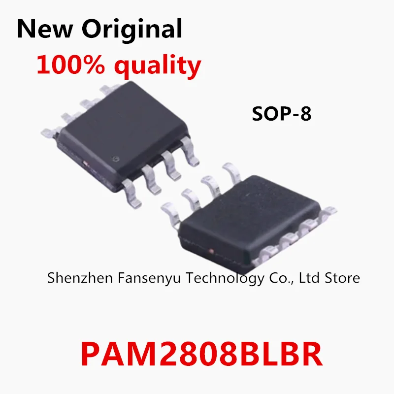 

(5piece)100% New PAM2808BLBR P2808 sop-8 Chipset