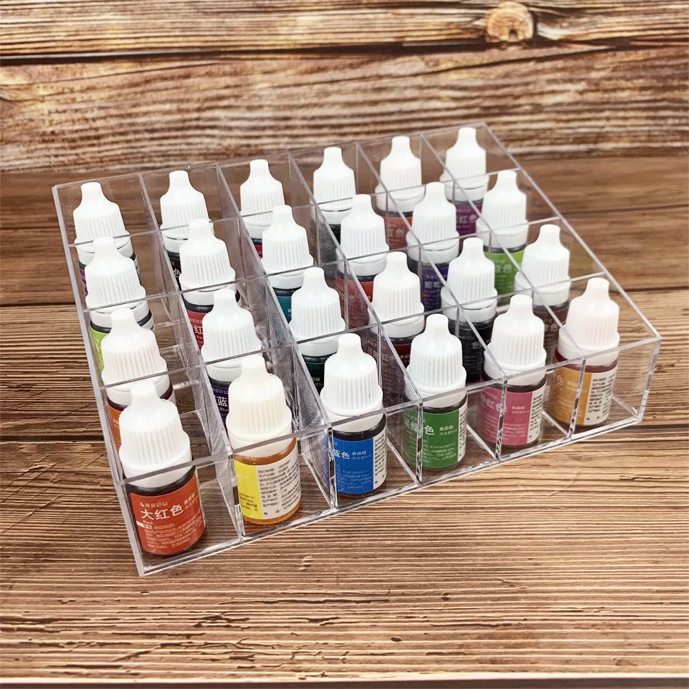 5ML/bottle Candle Dyes Pigment Liquid Colorant for DIY Candle Soap Coloring Dye Handmade Gypsum Crafts Resin Pigment 24Colors