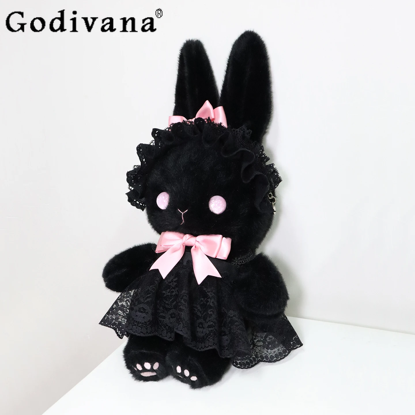 

Dark Japanese Original Lolita Sweet Cute Handbag Cartoon Bunny JK Uniform Y2K Subculture Sweet Cool Girl Crossbody Backpack