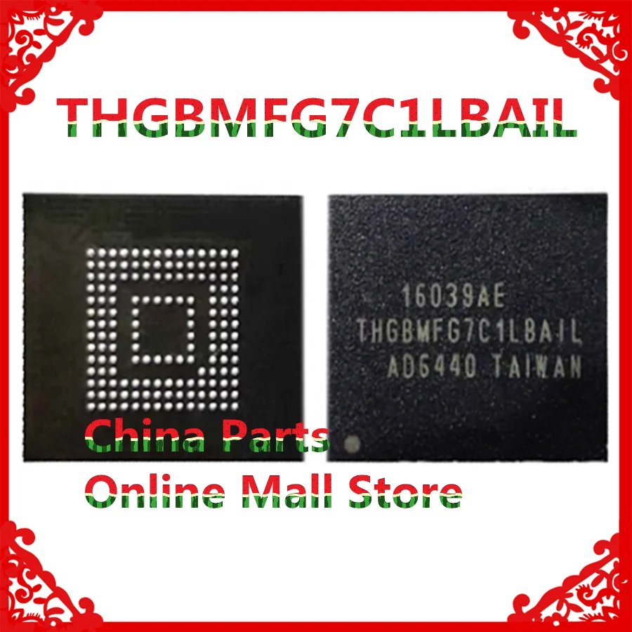 

THBMFG7C1LBAIL 16GB EMMC FBGA-153 mobile font memory storage