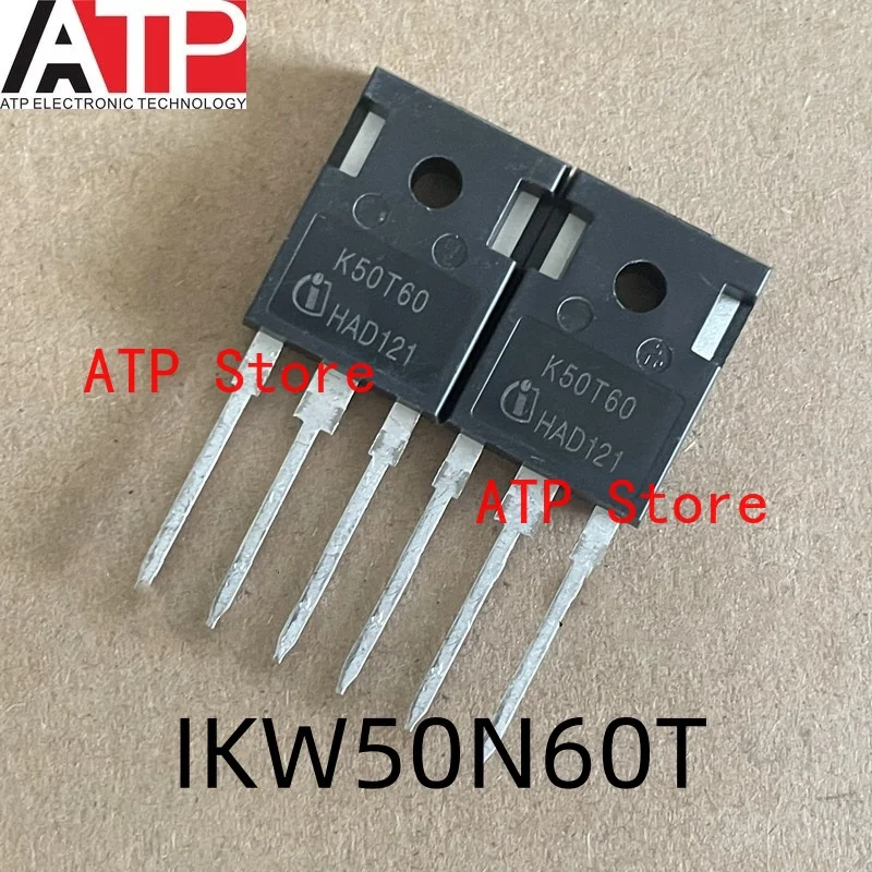 

10-30 шт. 100% новые импортные оригинальные транзисторы K50T60 IKW50N60T TO-247 IGBT с низкой посадкой DuoPack 600 В 80 А