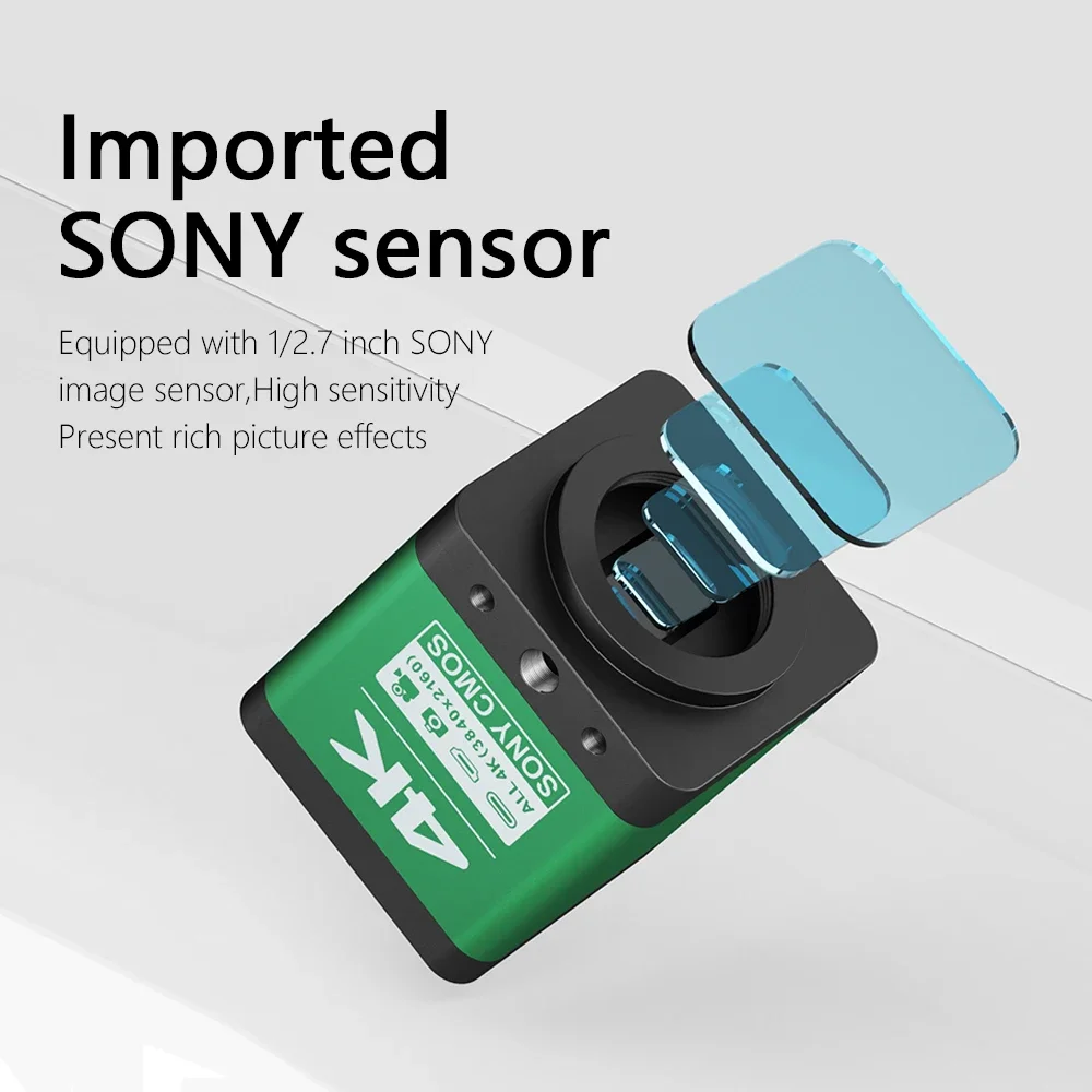 MaAnt XJ-1 4K HD كاميرا مجهر عالية الوضوح للمجاهر ستيريو ثلاثي العينيات بغا إصلاح وحدة المعالجة المركزية أدوات لحام الكاميرا #2