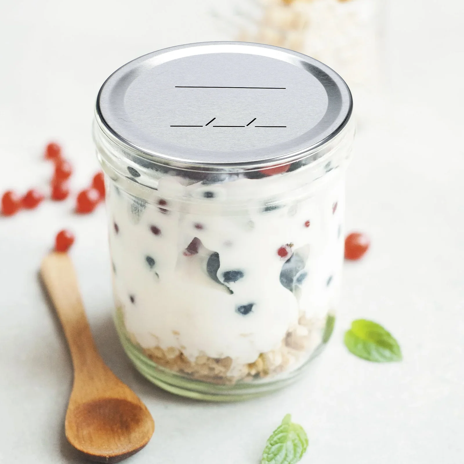 

20pcs Mason Jar Lids Thick Tinplate Smooth Edge For Storage Sealing Caps Leak Proof Can Covers Kitchen Bar Accessories