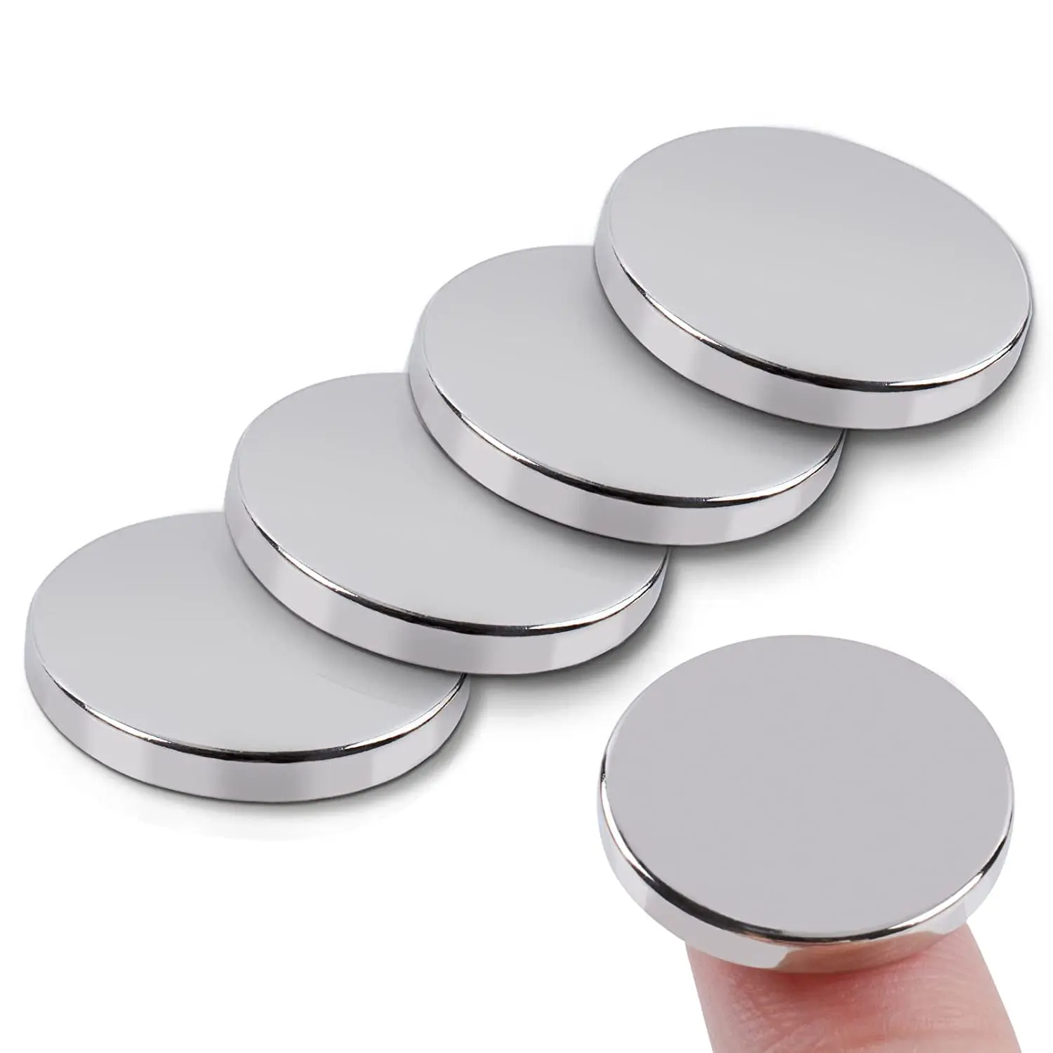 Tiny Fridge Magnets for Crafts Dry Erase Board Building Neodymium Disc Magnets Small Strong Round Magnets for Whiteboard Fridge