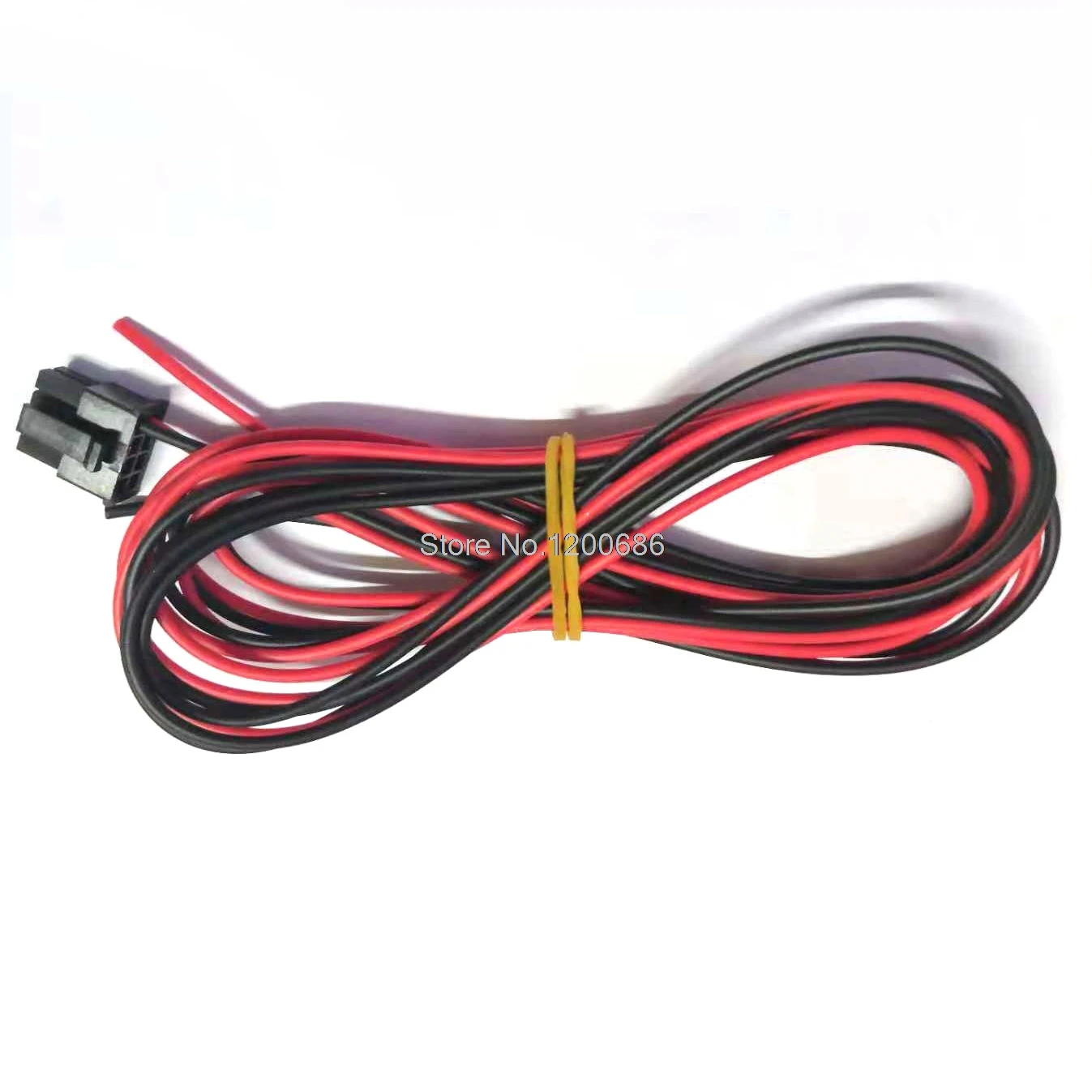 Custom wiring harness 2 meters of 2 conductor AWG 20 wire connected to a Molex 43025-0800 3.0MM