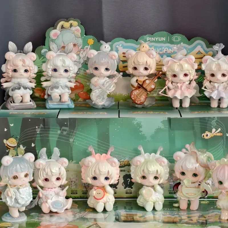

Mijuan Blind Box New Genuine Insect Concert Series Collectible Models Cute Action Anime Figures Desktop Decor Trendy Kids Gifts