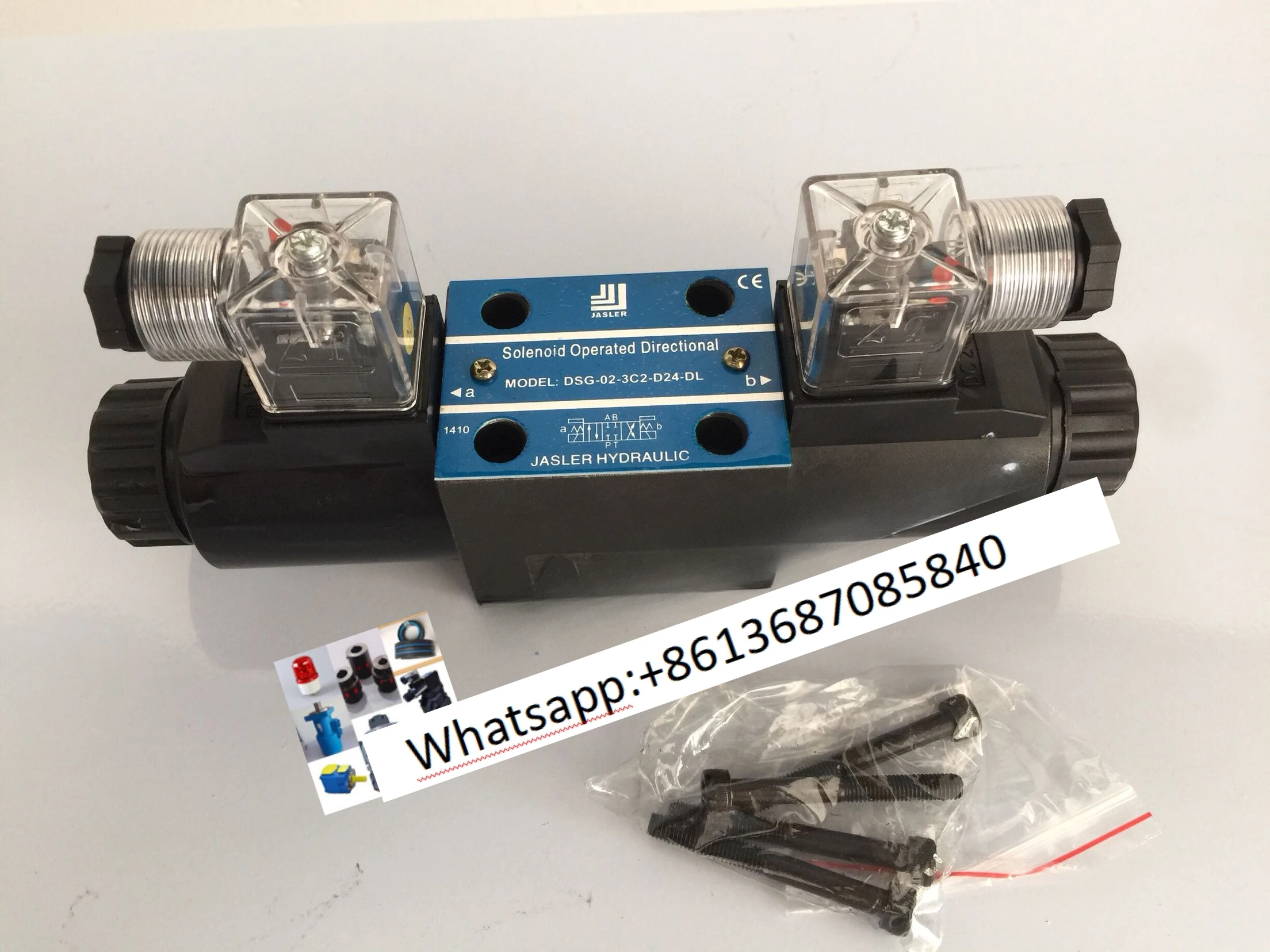 Injection Molding Machine Parts: Solenoid Reversing Valve  Core Pull  DSG-02-3C2  4WE6E  DG4V-3-2C  Type O