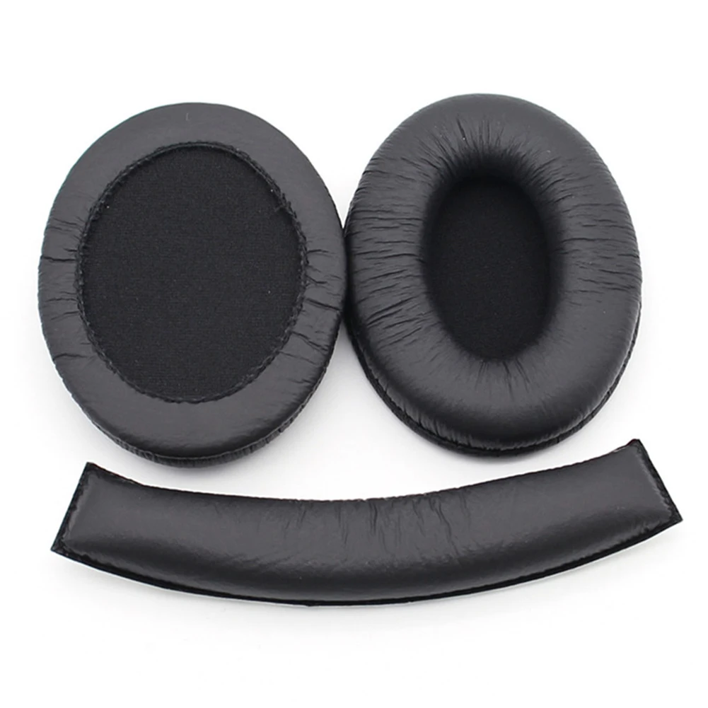 Soft Foam Ear Pads para HD202, Almofada De Substituição, Almofada De Orelha, Acessórios Pretos