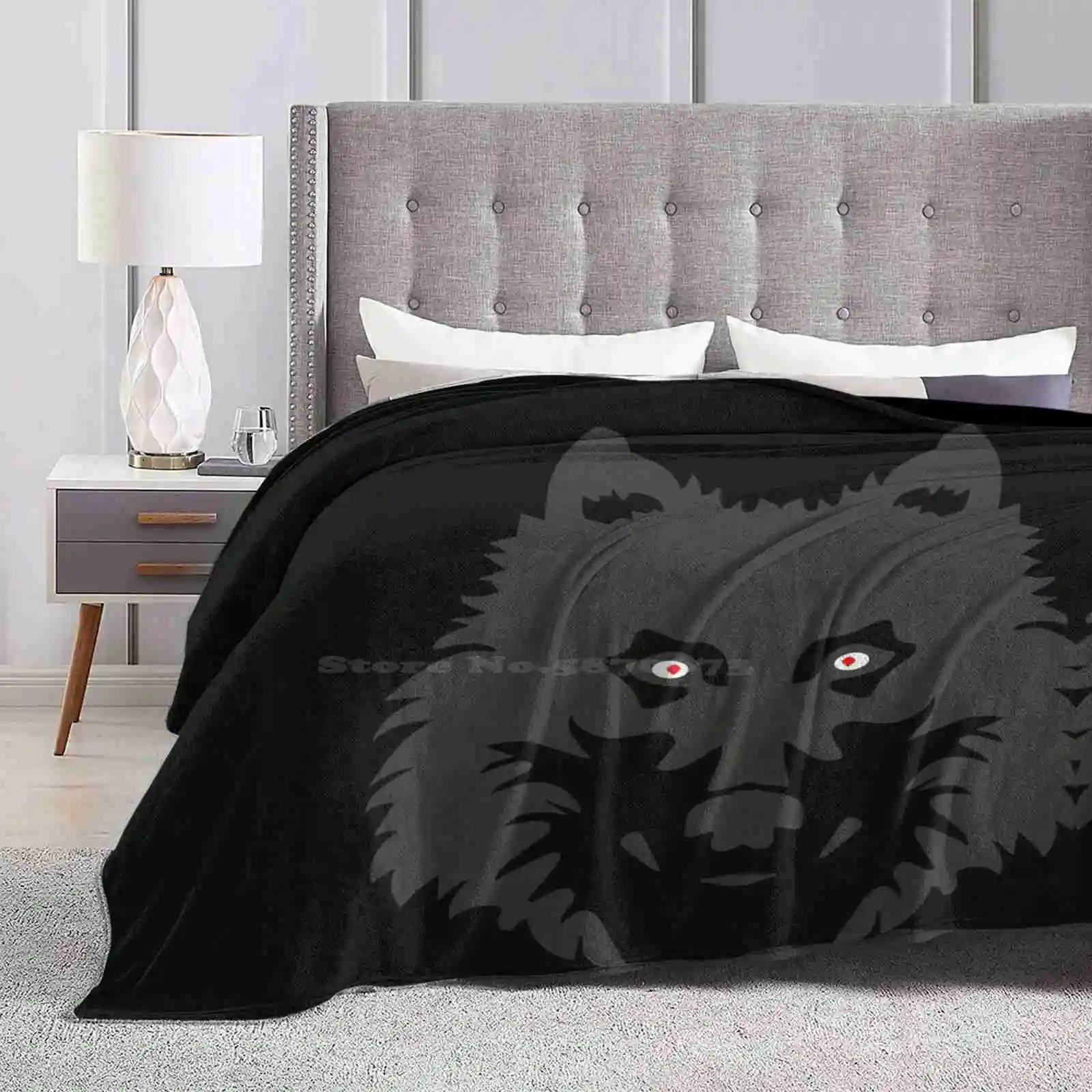 Wolf Soft Warm Light Thin Blanket Nose Wolf Artwork Wolf Animal Snout Dogs Similar Wolf Design Wolf Pack Wolfs Head Animal Head