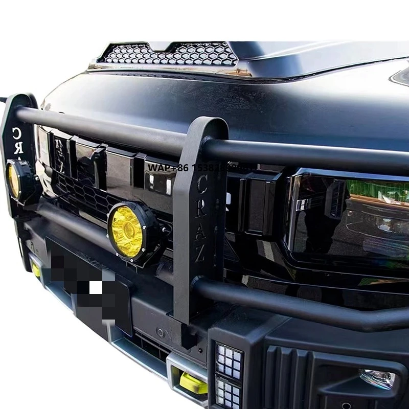 JETOUR TRAVERLLER T2 High Quality Off-road Vehicle Exterior Accessories Bull bar Front Bumper to Support Custom