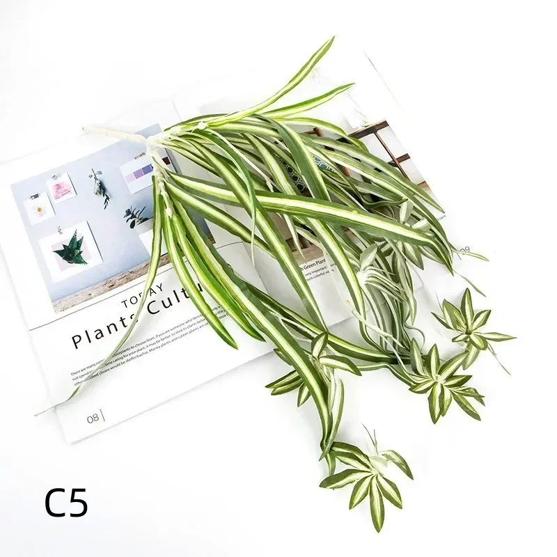 Künstliche Pflanze Schreibtischdekoration Künstliche Grünpflanzen-Accessoires Plastikblumen Außendekoration Hochzeitslocation-Dekoration – Detail 7