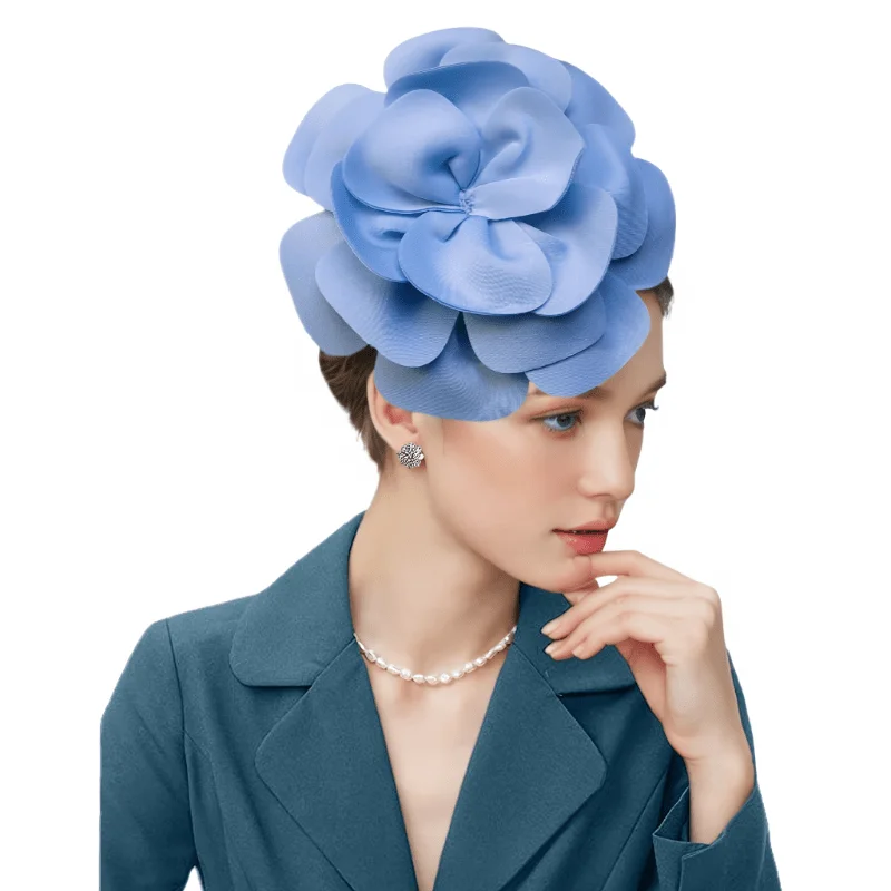 

Elegant Blue Flower Hairpin with Exquisite Flower Design Exquisite Hair Accessories Essential for Fashion Enthusiasts