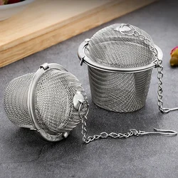 Tea Leaf Infuser Stainless Steel Tea Strainer Filter Spice Tea Ball Diffuser Infuser for Teapot Cup Strainer Tea Accessories