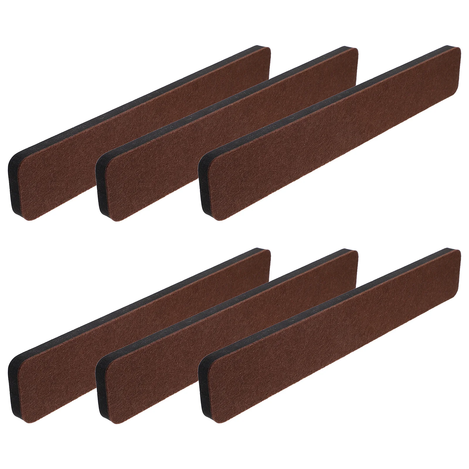 6Pcs Felt Pin Board Strips Thick Eva Secure Pushpins Wall Friendly Bulletin Board for Office School Home Organization Decor