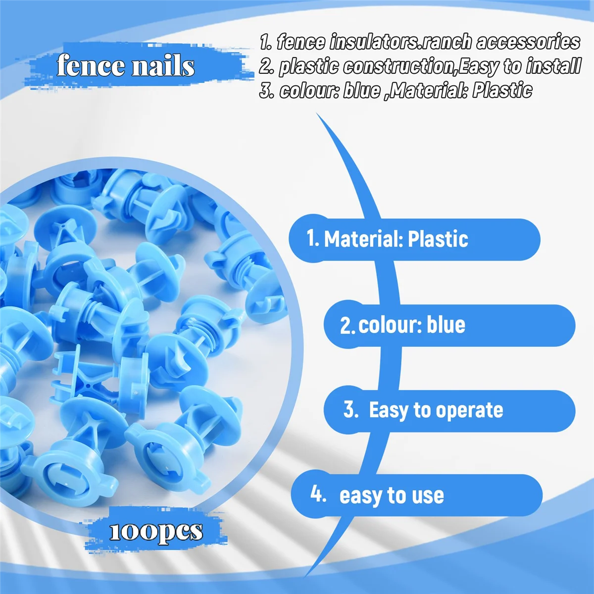 100 шт., электронные изоляторы