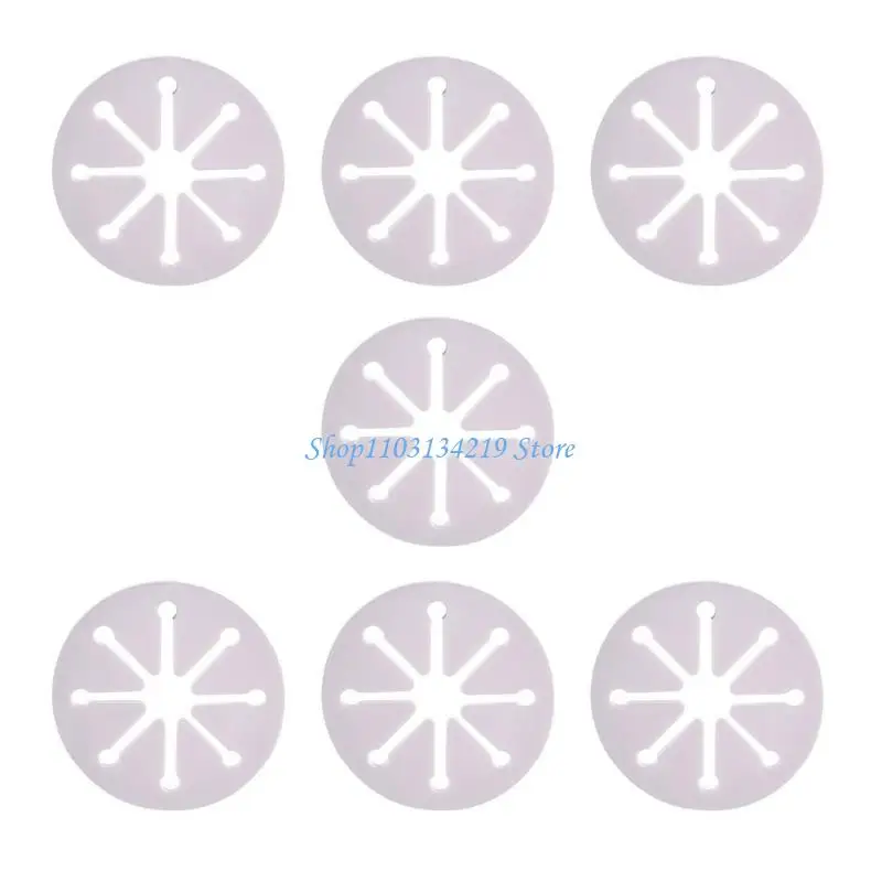 N5KC Pack Of 7 Sock Clips Sock Holder Rings Organizers Sorters Locks Clothes Pegs