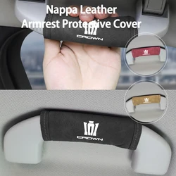 1pcs Car Roof Handle Glove Armrest Anti-Scratch Protective Cover For Toyota Crown S170 Athlete 1999 2000 2001 2002 2003 2004