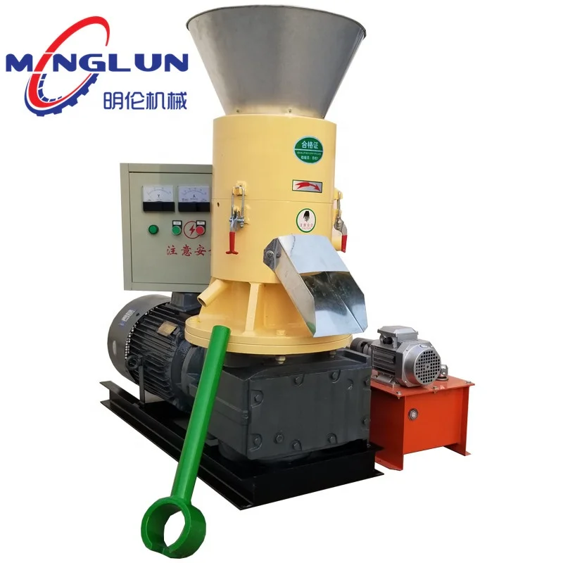 Popular Granulator Equipment Of Wood Pellet Machine Making Machine Flat Die For Farm Use