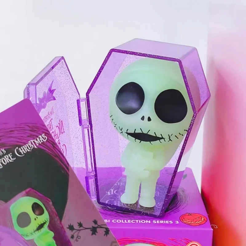 ホットトイズ ナイトメア・ビフォア・クリスマス ミニフィギュア ブラインドボックス - ハロウィンテーマのオーナメントフィギュア トレンドギフト コレクター向け