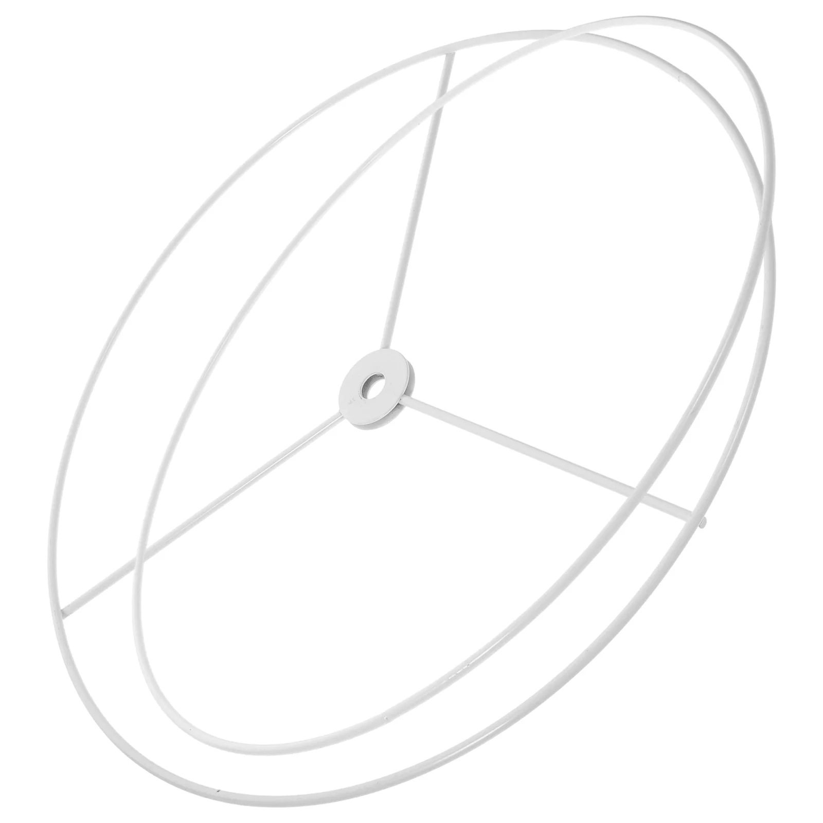 1 Set Iron Lampshade Diy Chandelier Bracket Ceiling Light Frame Round Metal Lamp Holder Pendant Light Frame For Home