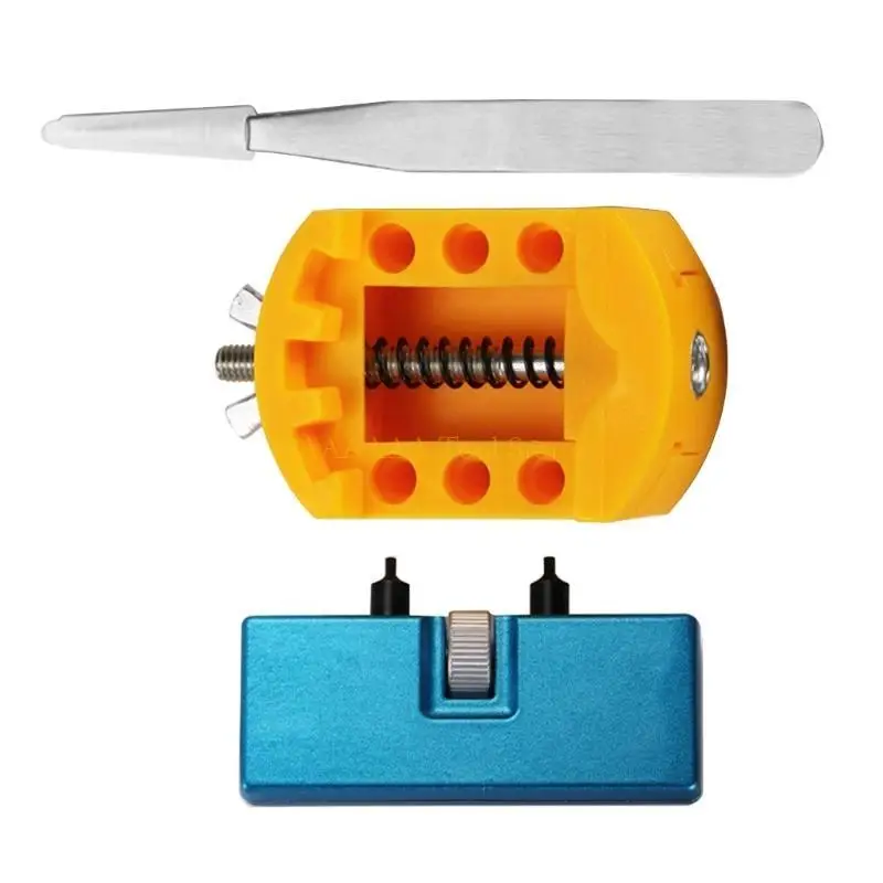 A2Be Watch Maintenance Watch Back Remover Halte Watch Batterie Ersatz-Tool 13-58mm einstellbare Klemmsfallöffnungsöffner