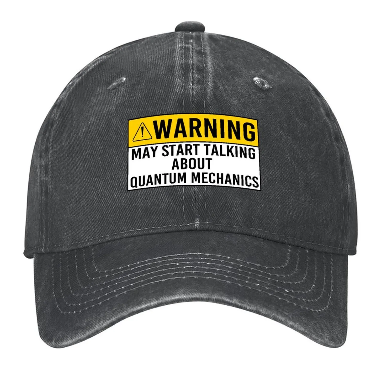 

Quantum Mechanics Humor Funny Quantum Mechanics Saying Baseball Cap New Hat Wild Ball Hat Bobble Hat Anime Men Hats Women's
