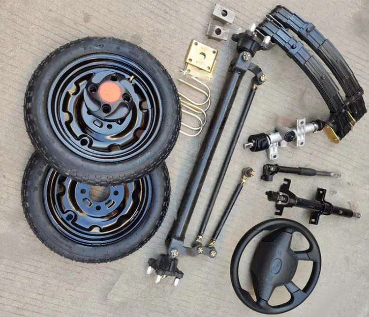 high weight 1200kg  power 800W-1200W front axle kit for electric four-wheeled vehicle