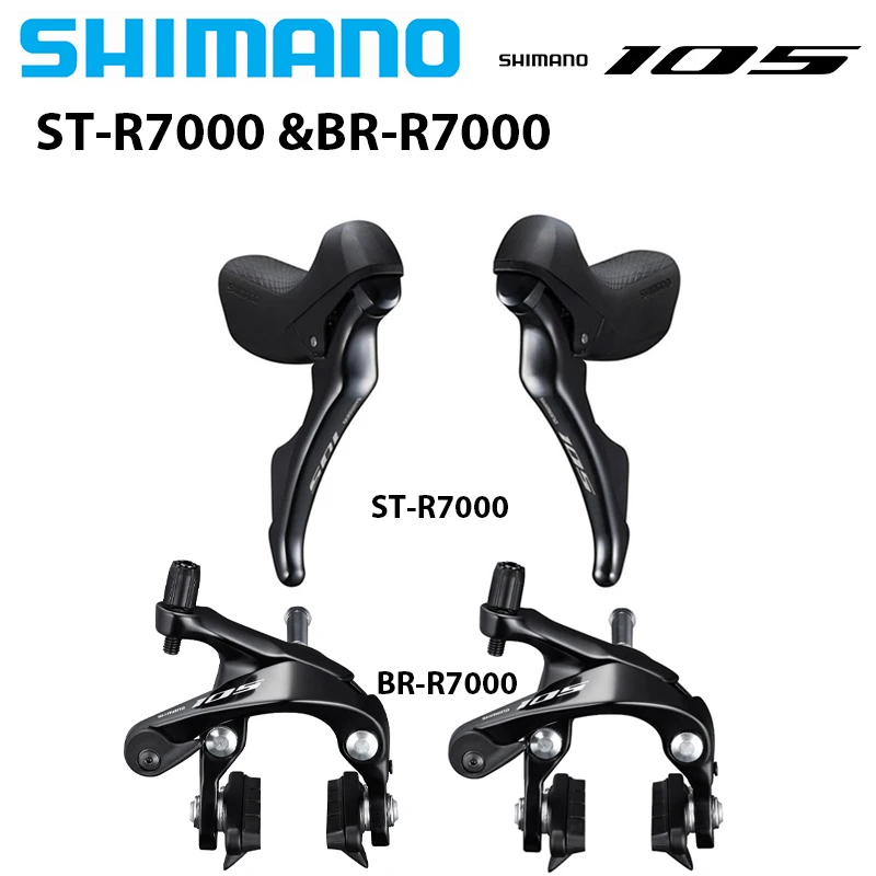 SHIMANO 105 R7000 R7020 2X11Speed Groupset ST SHIFT LEVER Right Left 11v REAR DERAILLEUR Front Derailleur Brake Caliper Group