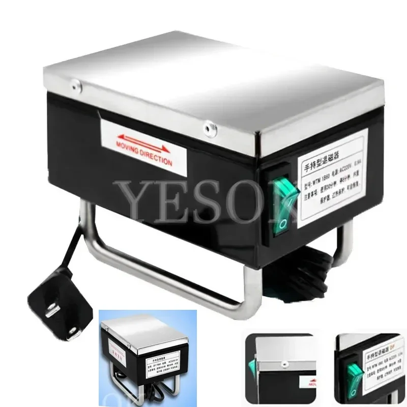 

Powerful Silent Handheld Demagnetizer With Built-in Aluminum/Copper Wire Portable Mini Demagnetization device.