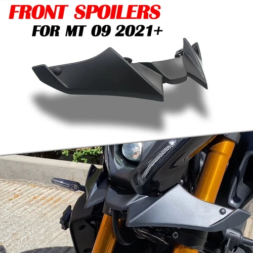 Nuevo Para YAMAHA MT 09 MT-09 2021 2022 2023 motocicleta mt 09 MT09 SP alerón delantero desnudo Winglet Kit de alas aerodinámicas alerón