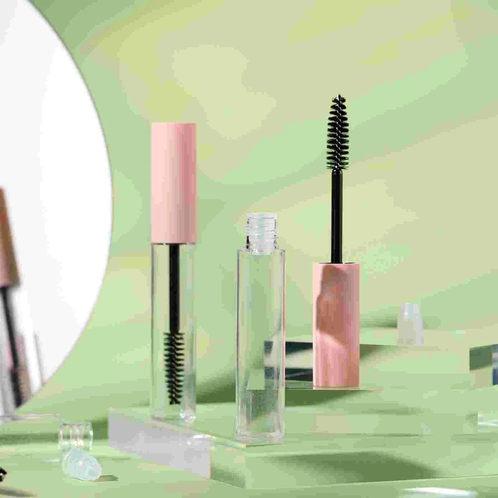 Mascara Empty Tube Vial Eyelash Bottle with Brush Makeup Supplies DIY Cream Tools