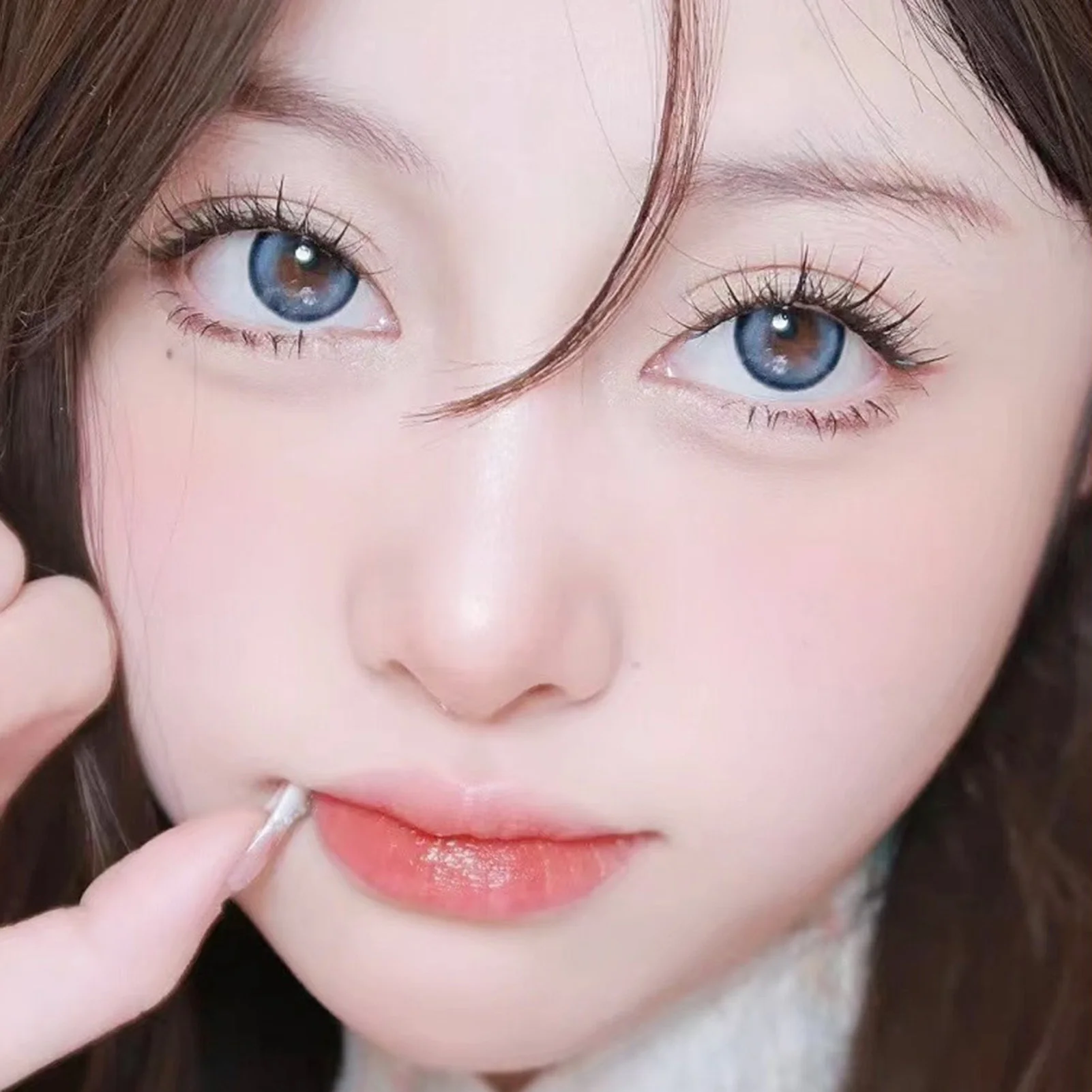 Ciglia finte Ciglia finte sottili per cosplay femminile Ciglia spesse da palcoscenico per donne e ragazze Forniture cosmetiche