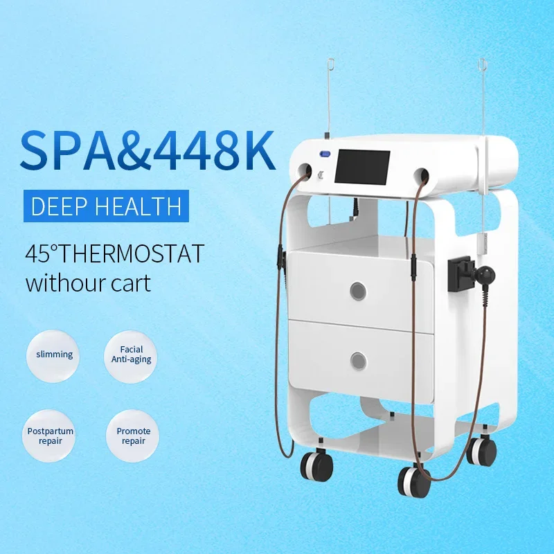 Indiba Diathermy RF Indiba Deep Beauty 448khz Face Lifting Skin Tightening Body Cellulite Removal Machine