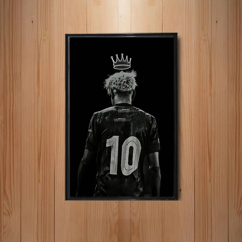 Spain strongest Lamine Yamal Poster HD Art Wall Waterproof Home Living Room Bedroom Bar Aesthetic