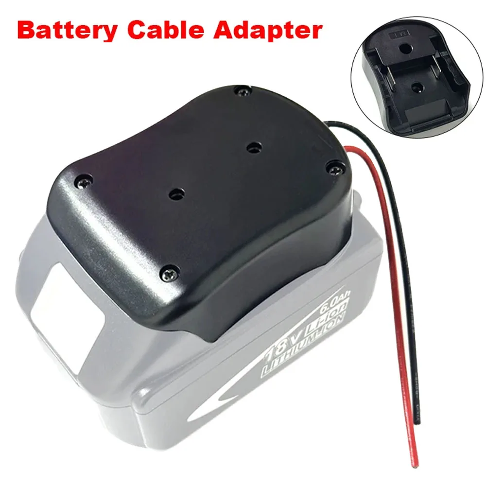 

New Li-ion Battery External Power Supply Mount DIY Connector Adapter Dock Holder For Makita 18V Lithium Battery