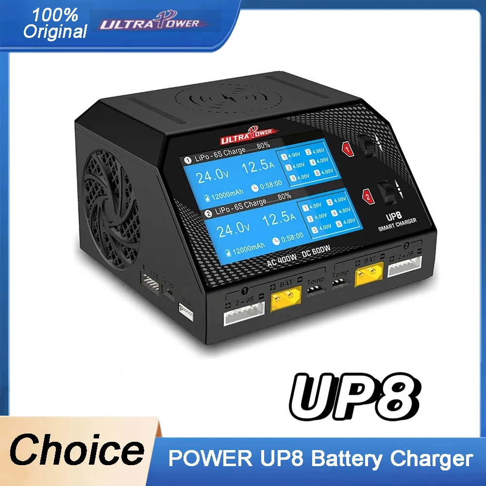 

Зарядное устройство Ultra POWER UP8 Двухканальное зарядное устройство 2x16A переменного тока 400 Вт постоянного тока 600 Вт LiPo LiHV LiIon LiFe NiCd NiMH Балансное зарядное устройство Разрядное устройство