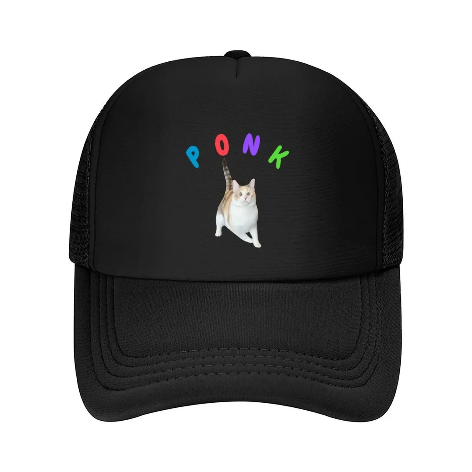 

Ponk TEXT Baseball Cap Beach Horse Hat hiking hat tea Hat Hats Woman Men's