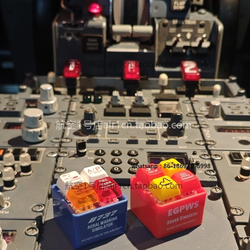 سلسلة مفاتيح صوت تحذير الطائرات، Boeing 737 Airbus 320 EGPWS TCAS