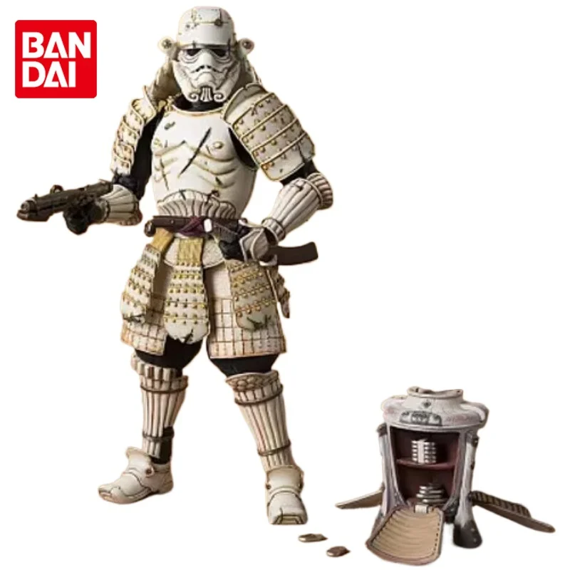 Bandai Original Robot Spirit Star Wars Imperial Stormtrooper The Mandalorian Anime Action Figures Toys for Boys Girls Kids Gift