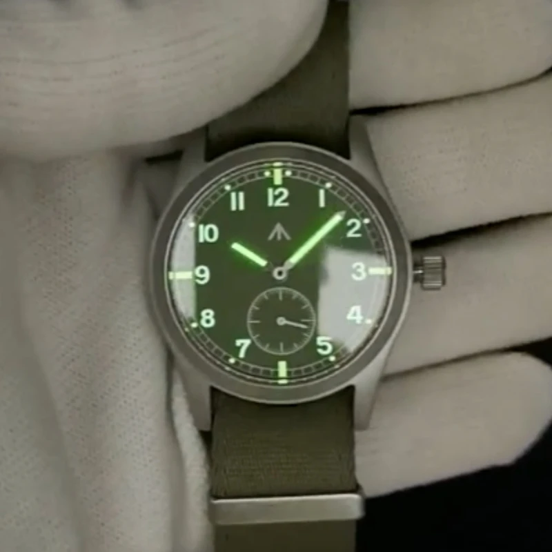 MILITREK 2025 جديد ساعة كوارتز رجالية ميوتا 1L45 37 مللي متر زجاج الياقوت العسكري مضيئة مقاوم للماء الفولاذ المقاوم للصدأ Reloj Hombre